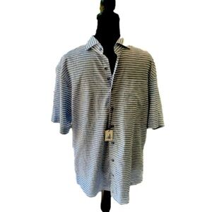 Johnnie-O Savana Oceanside Men's Button Up Shirt, Size Medium